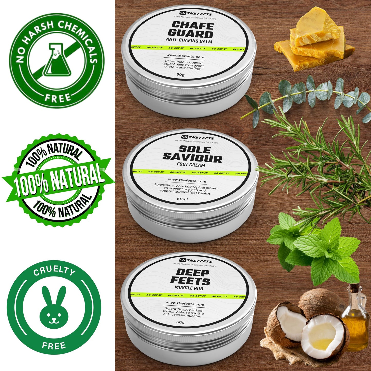 The Ultra Performance Stack Foot Care Gift Set