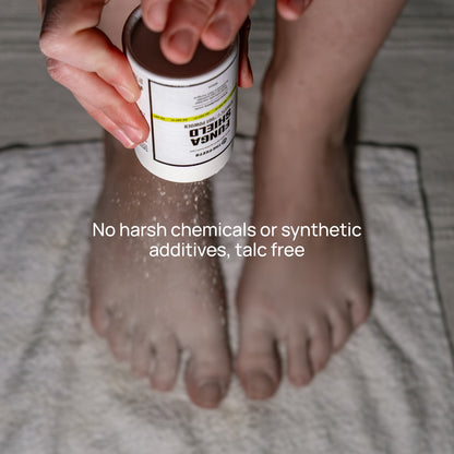 All natural talc free antifungal athlete's foot powder