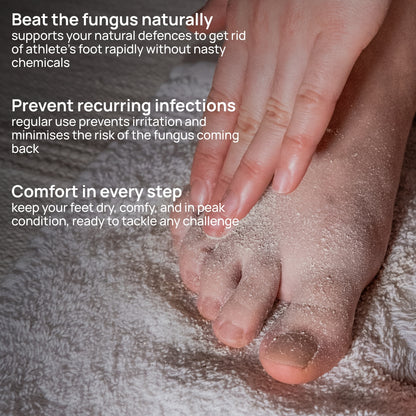 All natural antifungal athlete's foot powder benefits