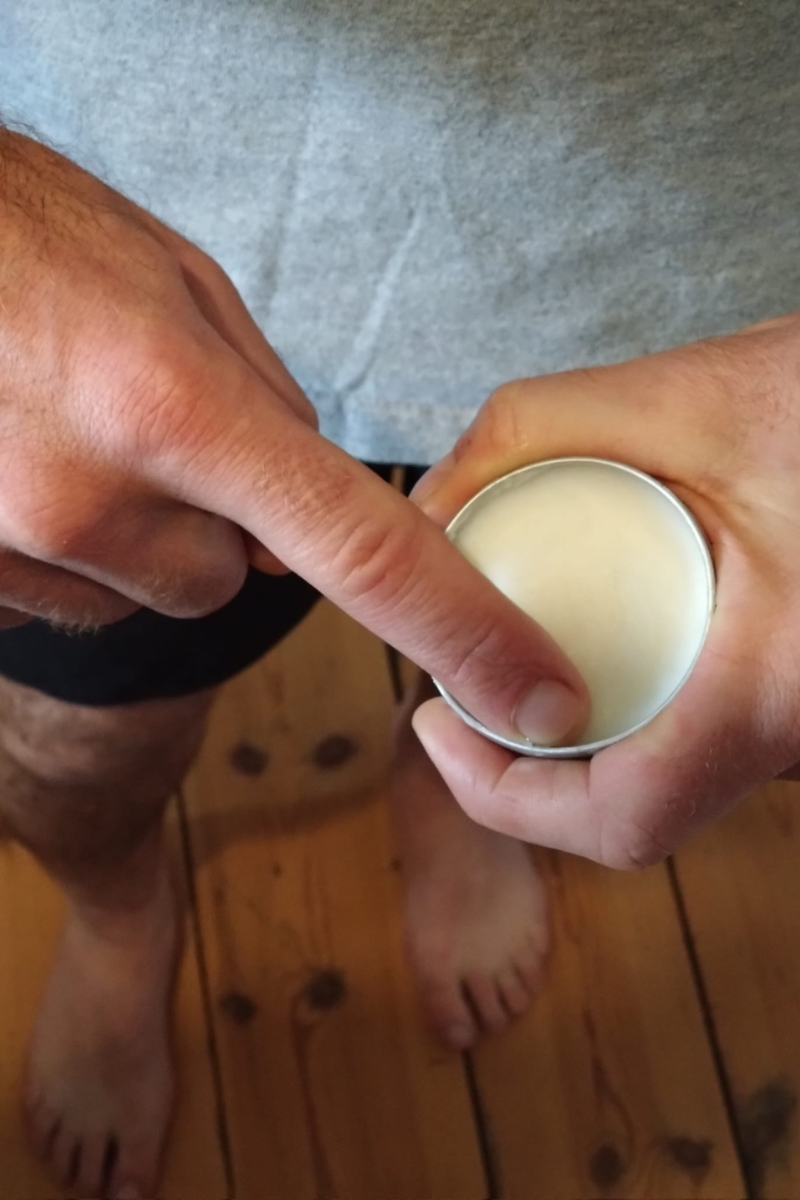 Chafe Guard Blister Prevention & Anti-Chafing Balm Closeup