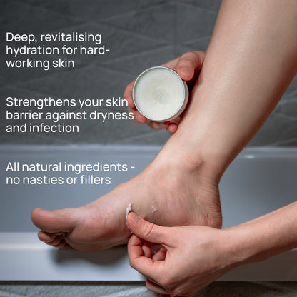 All Natural Hydrating Cracked Heel Cream & Foot Moisturiser Benefits
